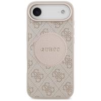 Guess 4G Circle Classic Logo MagSafe - Etui iPhone Air (różowy)