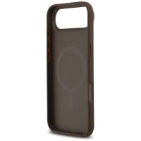 Guess 4G Circle Classic Logo MagSafe - Etui iPhone Air (brązowy)