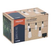 Grundig - Lampki ogrodowe solarne LED 3,35 m