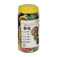 Dunlop - Gumy / linki zabezpieczające do bagażu z hakami 18 szt.