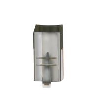 Dunlop - Pompka podłogowa do rowerów, piłek, materacy z manometrem (Czerwony)