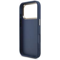 Guess 4G Big 4G Classic Logo - Etui iPhone 17 Pro (niebieski / złoty)