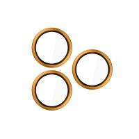 3mk HARDY Lens Protection Pro - Szkło na obiektyw aparatu iPhone 17 Pro / iPhone 17 Pro Max (Orange)