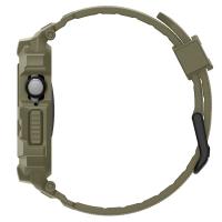 Spigen Rugged Armor Pro V2 – Pasek z obudową do Apple Watch 10 / 11 46 mm (Vintage Khaki)