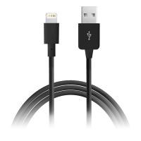 PURO Kabel połączeniowy USB Apple złącze Lightning MFi 1m (czarny) PURO Kabel połączeniowy USB Apple złącze Lightning MFi 1m (czarny)