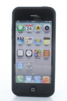 Geffy - Etui iPhone SE / iPhone 5s / iPhone 5 bumper TPU/PVC black Geffy - Etui iPhone SE / iPhone 5s / iPhone 5 bumper TPU/PVC black