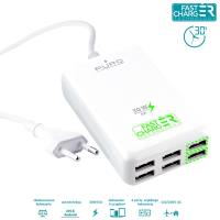 PURO Fast Charging Station - Uniwersalna sieciowa stacja ładująca 6 A, 6 x USB (biały) PURO Fast Charging Station - Uniwersalna sieciowa stacja ładująca 6 A, 6 x USB (biały)