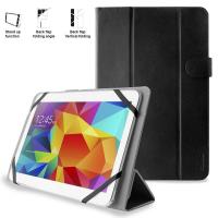 PURO Universal Booklet Easy - Etui tablet 10.1'' w/Folding back + stand up + Magnetic Closure (czarny)