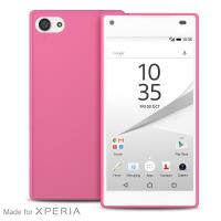 PURO Ultra Slim "0.3" Cover MFX - Zestaw etui + folia na ekran Sony Xperia Z5 Compact (różowy) PURO Ultra Slim "0.3" Cover MFX - Zestaw etui + folia na ekran Sony Xperia Z5 Compact (różowy)