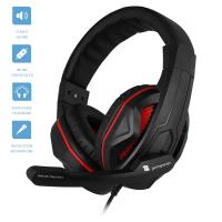 1Life Thunder Red - Słuchawki stereofoniczne dla graczy z mikrofonem (czarny/czerwony) 1Life Thunder Red - Słuchawki stereofoniczne dla graczy z mikrofonem (czarny/czerwony)