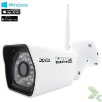 Zipato Outdoor IP Camera - Wodoodporna bezprzewodowa kamera do monitoringu HD - montowana na zewnątrz budynku (iOS & Android & Windows) Zipato Outdoor IP Camera - Wodoodporna bezprzewodowa kamera do monitoringu HD - montowana na zewnątrz budynku (iOS & Android & Windows)