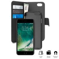 PURO Wallet Detachable - Etui 2w1 iPhone 8 / 7 / 6s / 6 (czarny) PURO Wallet Detachable - Etui 2w1 iPhone 8 / 7 / 6s / 6 (czarny)