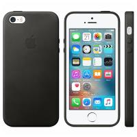 Apple Leather Case - Skórzane etui iPhone SE / iPhone 5s / iPhone 5 (czarny) Apple Leather Case - Skórzane etui iPhone SE / iPhone 5s / iPhone 5 (czarny)