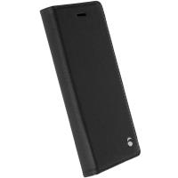 Krusell Malmo 4 Card Foliocase - Etui iPhone 8 / 7 z kieszeniami na karty + stand up (czarny)