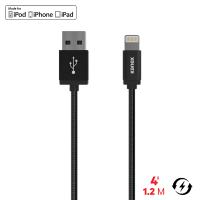 Kanex Premium DuraFlex Lightning - Kabel MFi z Lightning do USB, 1.2 m (Matte Black) Kanex Premium DuraFlex Lightning - Kabel MFi z Lightning do USB, 1.2 m (Matte Black)