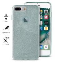 PURO Glitter Shine Cover - Etui iPhone 8 Plus / 7 Plus / 6s Plus / 6 Plus (Light Blue) Limited edition PURO Glitter Shine Cover - Etui iPhone 8 Plus / 7 Plus / 6s Plus / 6 Plus (Light Blue) Limited edition