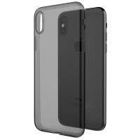 X-Doria Gel Jacket - Etui iPhone Xs / X (czarny przezroczysty) X-Doria Gel Jacket - Etui iPhone Xs / X (czarny przezroczysty)