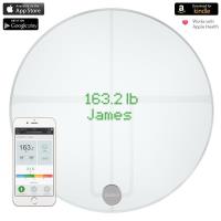 QardioBase 2 Smart Scale - Inteligentna waga z funkcją analizy składu ciała BMI Wi-FI dla iOS / Android / Kindle / Apple Health (Arctic White) QardioBase 2 Smart Scale - Inteligentna waga z funkcją analizy składu ciała BMI Wi-FI dla iOS / Android / Kindle / Apple Health (Arctic White)