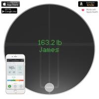 QardioBase 2 Smart Scale - Inteligentna waga z funkcją analizy składu ciała BMI Wi-FI dla iOS / Android / Kindle / Apple Health (Volcanic Black) QardioBase 2 Smart Scale - Inteligentna waga z funkcją analizy składu ciała BMI Wi-FI dla iOS / Android / Kindle / Apple Health (Volcanic Black)
