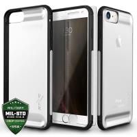 Zizo Flux Case - Etui iPhone 8 / 7 / 6s / 6 ze szkłem 9H na ekran (Black/Gray) Zizo Flux Case - Etui iPhone 8 / 7 / 6s / 6 ze szkłem 9H na ekran (Black/Gray)