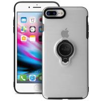 PURO Magnet Ring Cover - Etui iPhone 8 Plus / 7 Plus z magnetycznym uchwytem na palec (przezroczysty) PURO Magnet Ring Cover - Etui iPhone 8 Plus / 7 Plus z magnetycznym uchwytem na palec (przezroczysty)