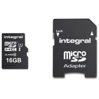 Integral UltimaPro X - Karta pamięci 16GB microSDHC/XC 90/45 MB/s Class 10 UHS-I U3 + Adapter Integral UltimaPro X - Karta pamięci 16GB microSDHC/XC 90/45 MB/s Class 10 UHS-I U3 + Adapter