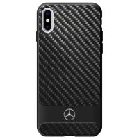 Mercedes Dynamic Line Carbon & Aluminium - Etui iPhone X (czarny) Mercedes Dynamic Line Carbon & Aluminium - Etui iPhone X (czarny)