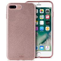 PURO Glitter Shine Cover - Etui iPhone 8 Plus / 7 Plus / 6s Plus / 6 Plus (Rose Gold) Limited edition PURO Glitter Shine Cover - Etui iPhone 8 Plus / 7 Plus / 6s Plus / 6 Plus (Rose Gold) Limited edition