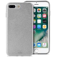PURO Glitter Shine Cover - Etui iPhone 8 Plus / 7 Plus / 6s Plus / 6 Plus (Silver) Limited edition PURO Glitter Shine Cover - Etui iPhone 8 Plus / 7 Plus / 6s Plus / 6 Plus (Silver) Limited edition