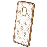 Guess 4G Transparent - Etui Samsung Galaxy S9 (złoty) Guess 4G Transparent - Etui Samsung Galaxy S9 (złoty)
