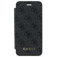Guess Book 4G Charms Collection - Etui iPhone 8 / 7 z kieszeniami na karty (szary) Guess Book 4G Charms Collection - Etui iPhone 8 / 7 z kieszeniami na karty (szary)