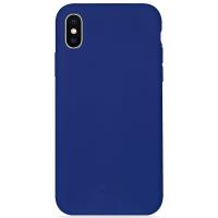 PURO ICON Cover - Etui iPhone Xs Max (granatowy) Limited edition