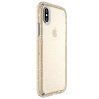 Speck Presidio Clear with Glitter - Etui iPhone XR (Gold Glitter/Clear) Speck Presidio Clear with Glitter - Etui iPhone XR (Gold Glitter/Clear)
