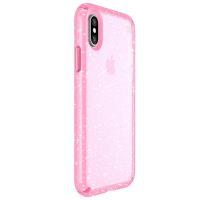 Speck Presidio Clear with Glitter - Etui iPhone XR (Gold Glitter/Bella Pink) Speck Presidio Clear with Glitter - Etui iPhone XR (Gold Glitter/Bella Pink)