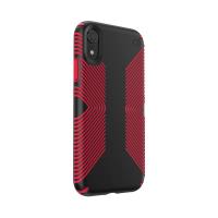Speck Presidio Grip - Etui iPhone XR (Black/Dark Poppy Red) Speck Presidio Grip - Etui iPhone XR (Black/Dark Poppy Red)