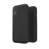 Speck Presidio Folio - Etui iPhone XR z kieszenią na karty + stand up (Heathered Black/Black/Slate Grey) Speck Presidio Folio - Etui iPhone XR z kieszenią na karty + stand up (Heathered Black/Black/Slate Grey)