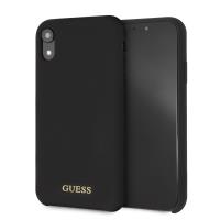 Guess Silicone - Etui iPhone XR (czarny) Guess Silicone - Etui iPhone XR (czarny)