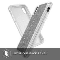X-Doria Defense Lux - Etui aluminiowe iPhone Xs Max (Drop test 3m) (White Glitter) X-Doria Defense Lux - Etui aluminiowe iPhone Xs Max (Drop test 3m) (White Glitter)