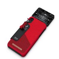 Nordic Elements Saeson Freja - Materiałowe etui iPhone Xs Max (Red)