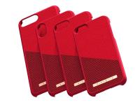 Nordic Elements Saeson Freja - Materiałowe etui iPhone Xs Max (Red)