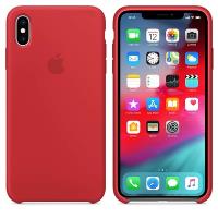 Apple Silicone Case - Silikonowe etui iPhone Xs Max (czerwony) (PRODUCT)RED