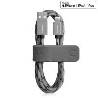 Momax Elite link - Kabel połączeniowy USB do Lightning MFi + elastyczny stojak, 2.4 A, 1 m (Grey) Momax Elite link - Kabel połączeniowy USB do Lightning MFi + elastyczny stojak, 2.4 A, 1 m (Grey)