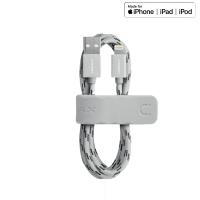 Momax Elite link - Kabel połączeniowy USB do Lightning MFi + elastyczny stojak, 2.4 A, 1 m (Silver) Momax Elite link - Kabel połączeniowy USB do Lightning MFi + elastyczny stojak, 2.4 A, 1 m (Silver)