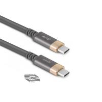 Moshi USB-C Monitor Cable - Kabel USB-C Power Delivery 100W z obsługą 4K/60 Hz (HDR) (Gray/Gold) Moshi USB-C Monitor Cable - Kabel USB-C Power Delivery 100W z obsługą 4K/60 Hz (HDR) (Gray/Gold)