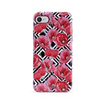 PURO Glam Geo Flowers - Etui iPhone SE 2020 / 8 / 7 / 6s (Red Poppies) PURO Glam Geo Flowers - Etui iPhone SE 2020 / 8 / 7 / 6s (Red Poppies)