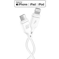 Momax Zero - Kabel połączeniowy USB-C (Power Delivery Fast Charging 3A) na Lightning MFi 1.2 m (White) Momax Zero - Kabel połączeniowy USB-C (Power Delivery Fast Charging 3A) na Lightning MFi 1.2 m (White)