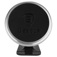 Baseus 360-degree Rotation Magnetic Mount Holder - Uchwyt magnetyczny na deskę rozdzielczą samochodu (srebrny/czarny) Baseus 360-degree Rotation Magnetic Mount Holder - Uchwyt magnetyczny na deskę rozdzielczą samochodu (srebrny/czarny)