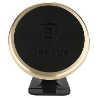 Baseus 360-degree Rotation Magnetic Mount Holder - Uchwyt magnetyczny na deskę rozdzielczą samochodu (złoty/czarny) Baseus 360-degree Rotation Magnetic Mount Holder - Uchwyt magnetyczny na deskę rozdzielczą samochodu (złoty/czarny)