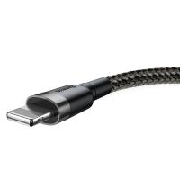 Baseus Cafule Cable - Kabel połączeniowy USB do Lightning, 1.5 A, 2 m (szary/czarny) Baseus Cafule Cable - Kabel połączeniowy USB do Lightning, 1.5 A, 2 m (szary/czarny)