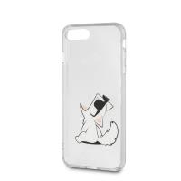 Karl Lagerfeld Choupette Fun Sunglasses - Etui iPhone SE 2020 / 8 / 7 (przezroczysty)